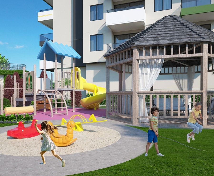 Brand new project in progress in Alanya