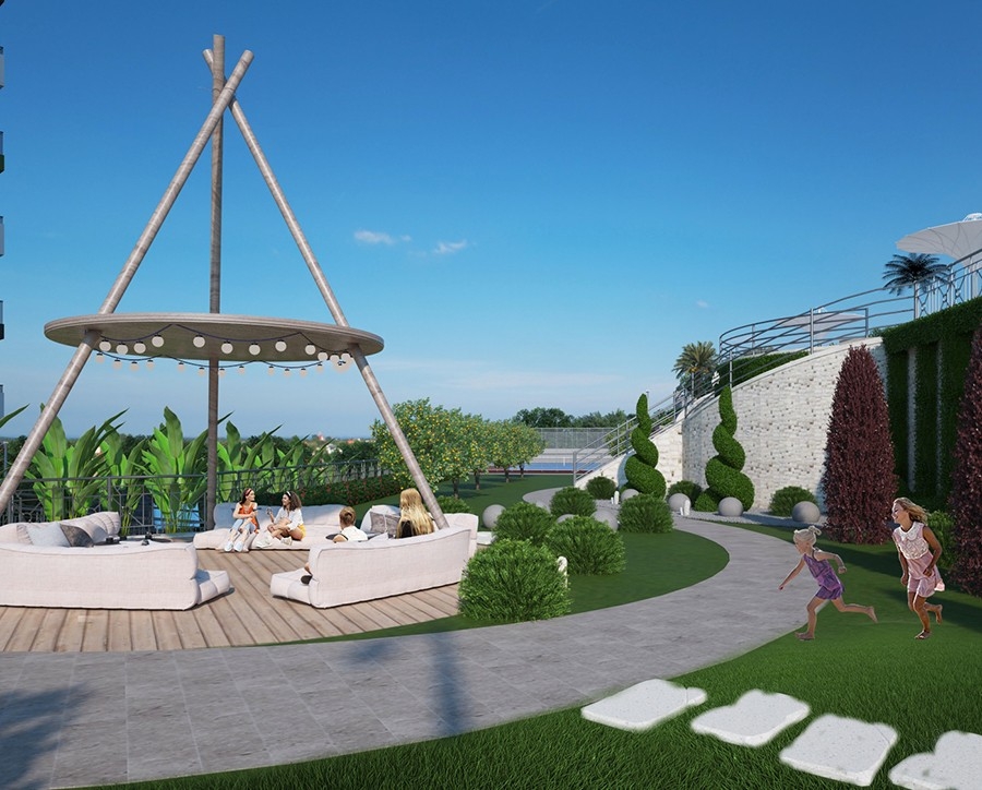 Brand new project in progress in Alanya