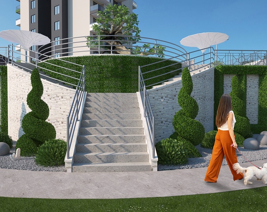 Brand new project in progress in Alanya