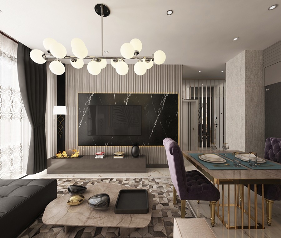 Brand new project in progress in Alanya