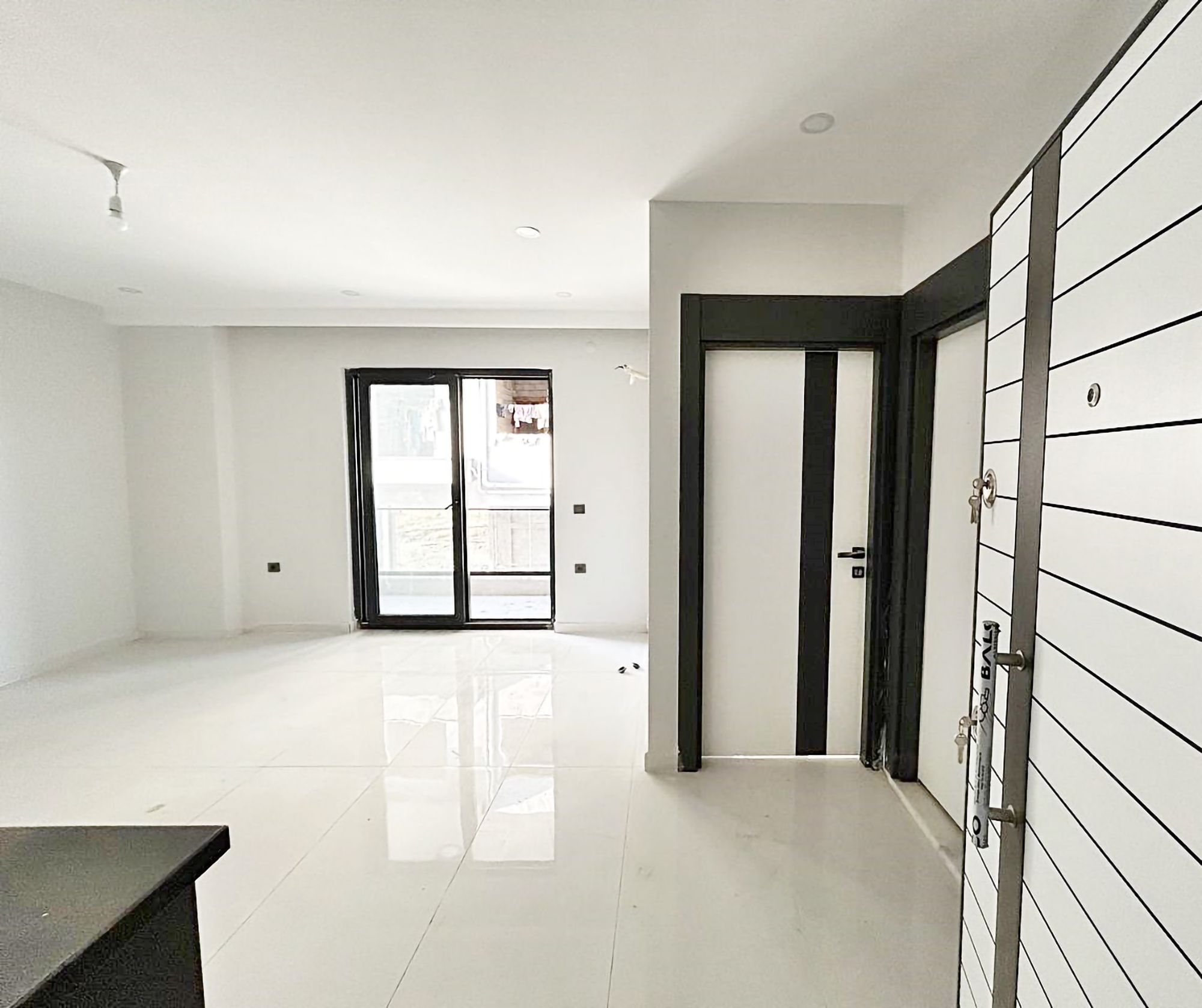 Stilvolle 1+1 Wohnung mit Meerblick und Bergblick, Alanya - Payallar