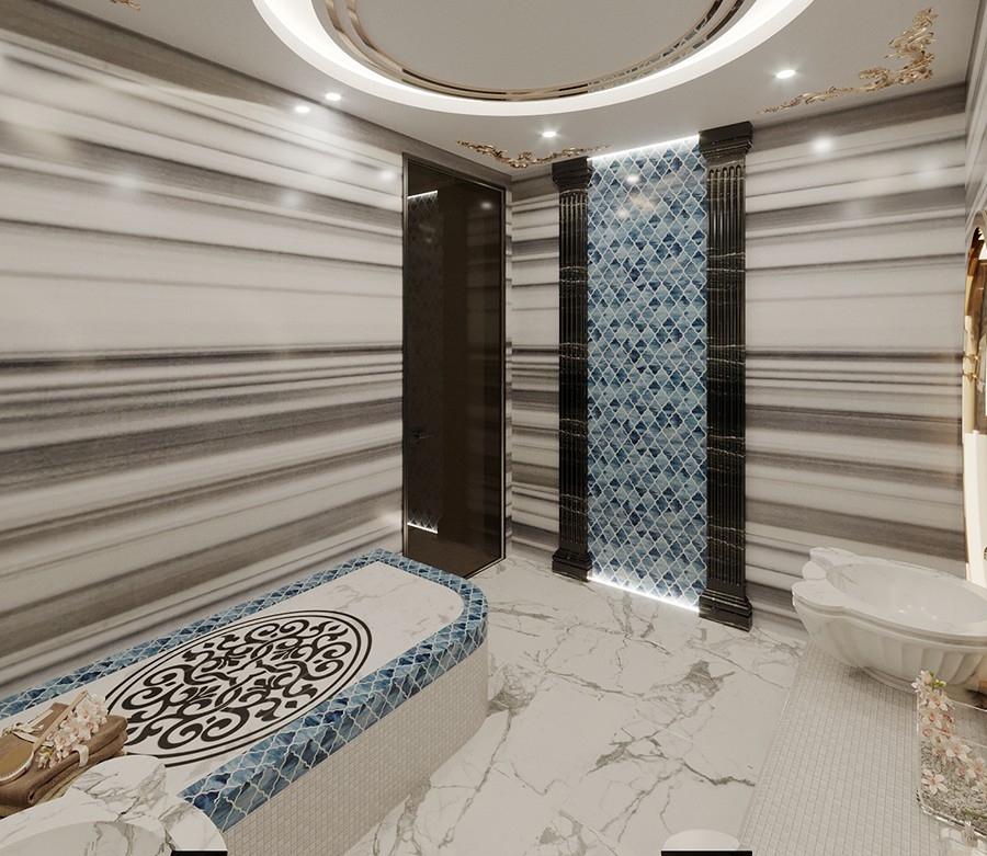 Majestic and high end villa for sale in Alanya