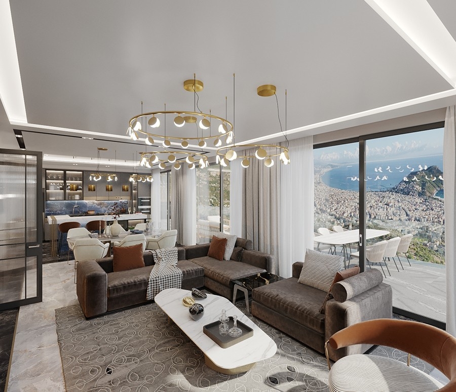 Majestic and high end villa for sale in Alanya