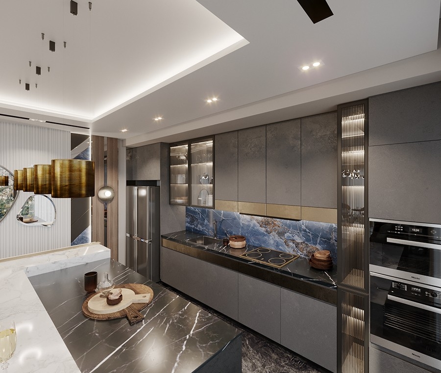 Majestic and high end villa for sale in Alanya
