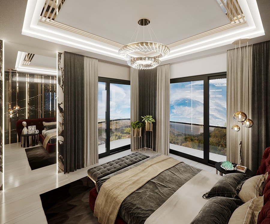 Majestic and high end villa for sale in Alanya
