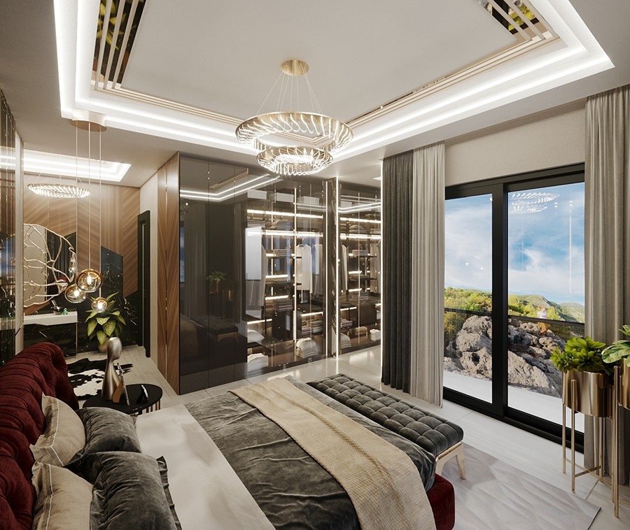 Majestic and high end villa for sale in Alanya
