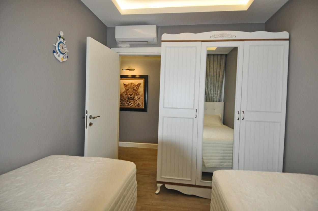 Harmoniously equipped apartment in Alanya