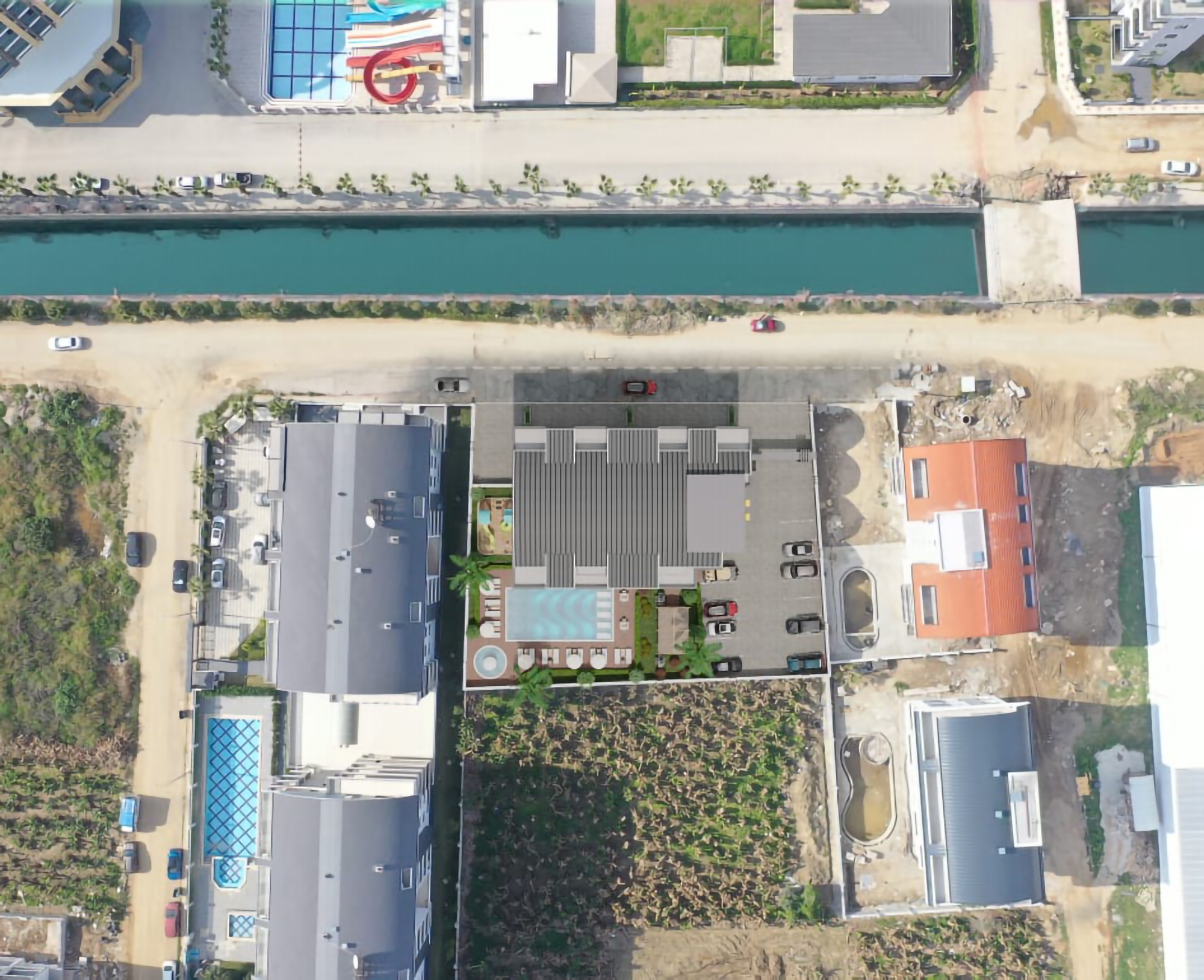 Luksuriøs 1+1 Leilighet med Fjellutsikt i Kargicak, Alanya
