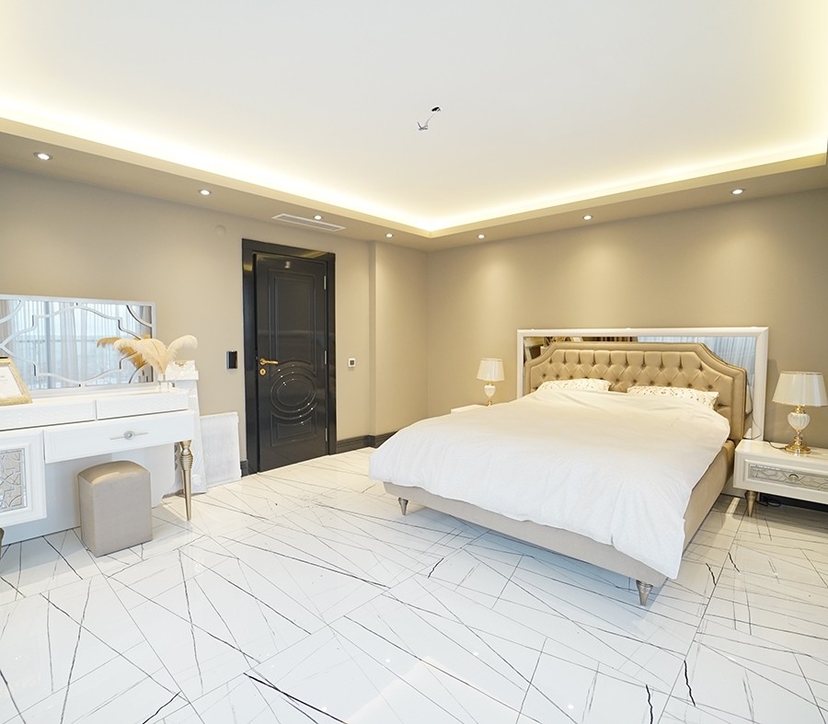 Luksus 6+1 Villa med Hav- og Slotsudsigt, Alanya