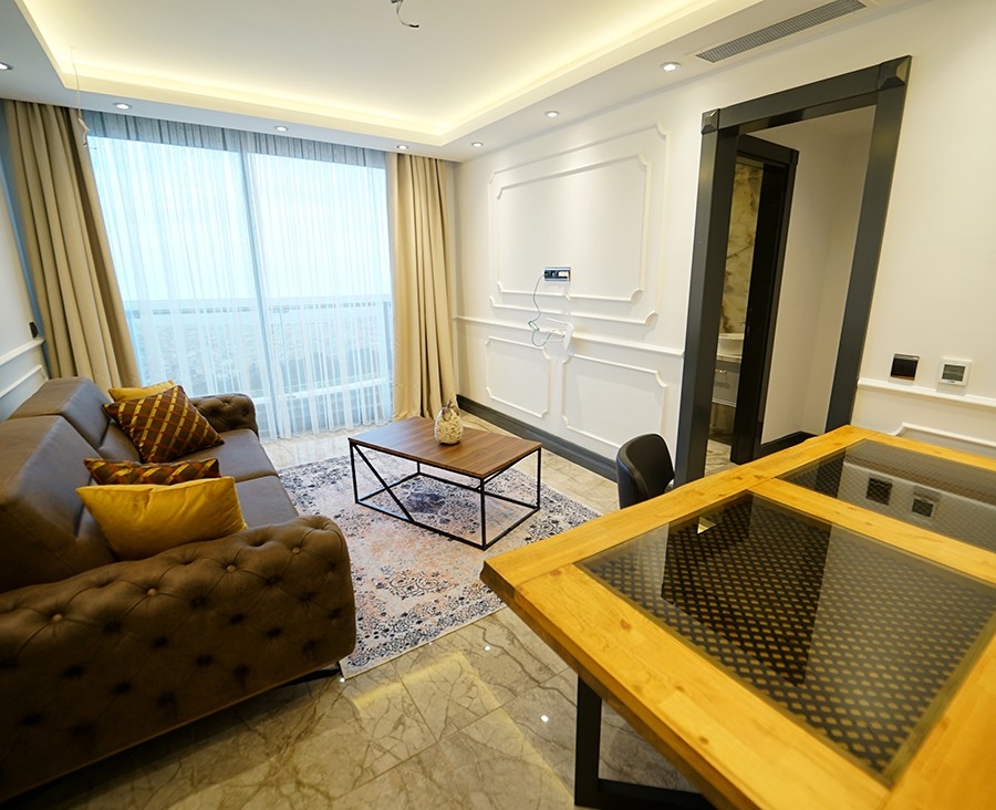 Luksus 6+1 Villa med Hav- og Slotsudsigt, Alanya
