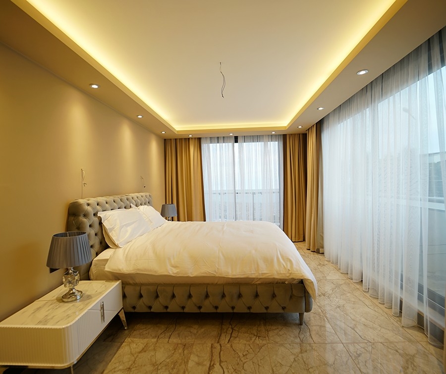 Luksus 6+1 Villa med Hav- og Slotsudsigt, Alanya