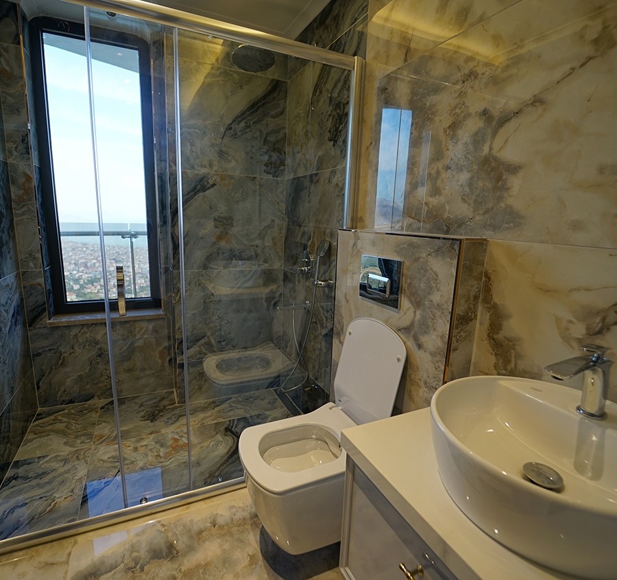 Luksus 6+1 Villa med Hav- og Slotsudsigt, Alanya