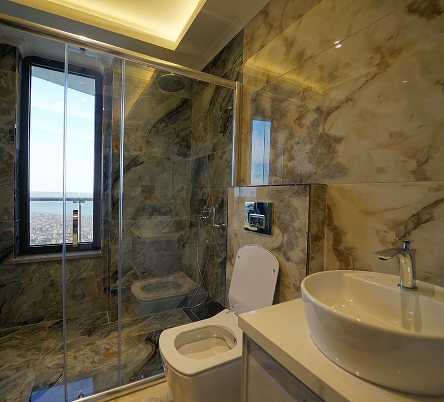 Luksus 6+1 Villa med Hav- og Slotsudsigt, Alanya