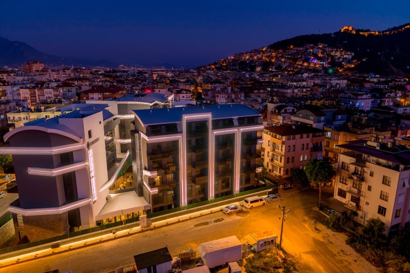 Luxurious apartment in Alanya 350m away from the beach