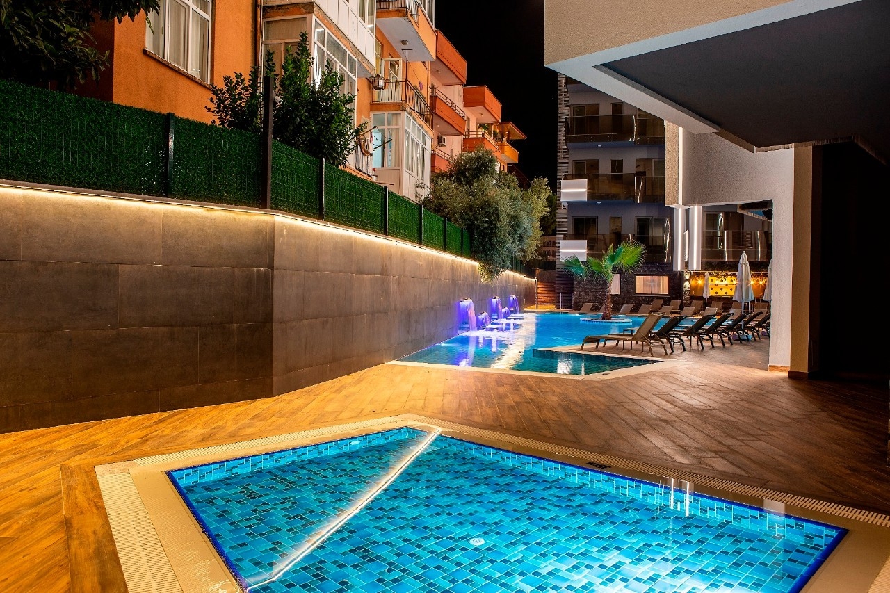 Luxurious apartment in Alanya 350m away from the beach