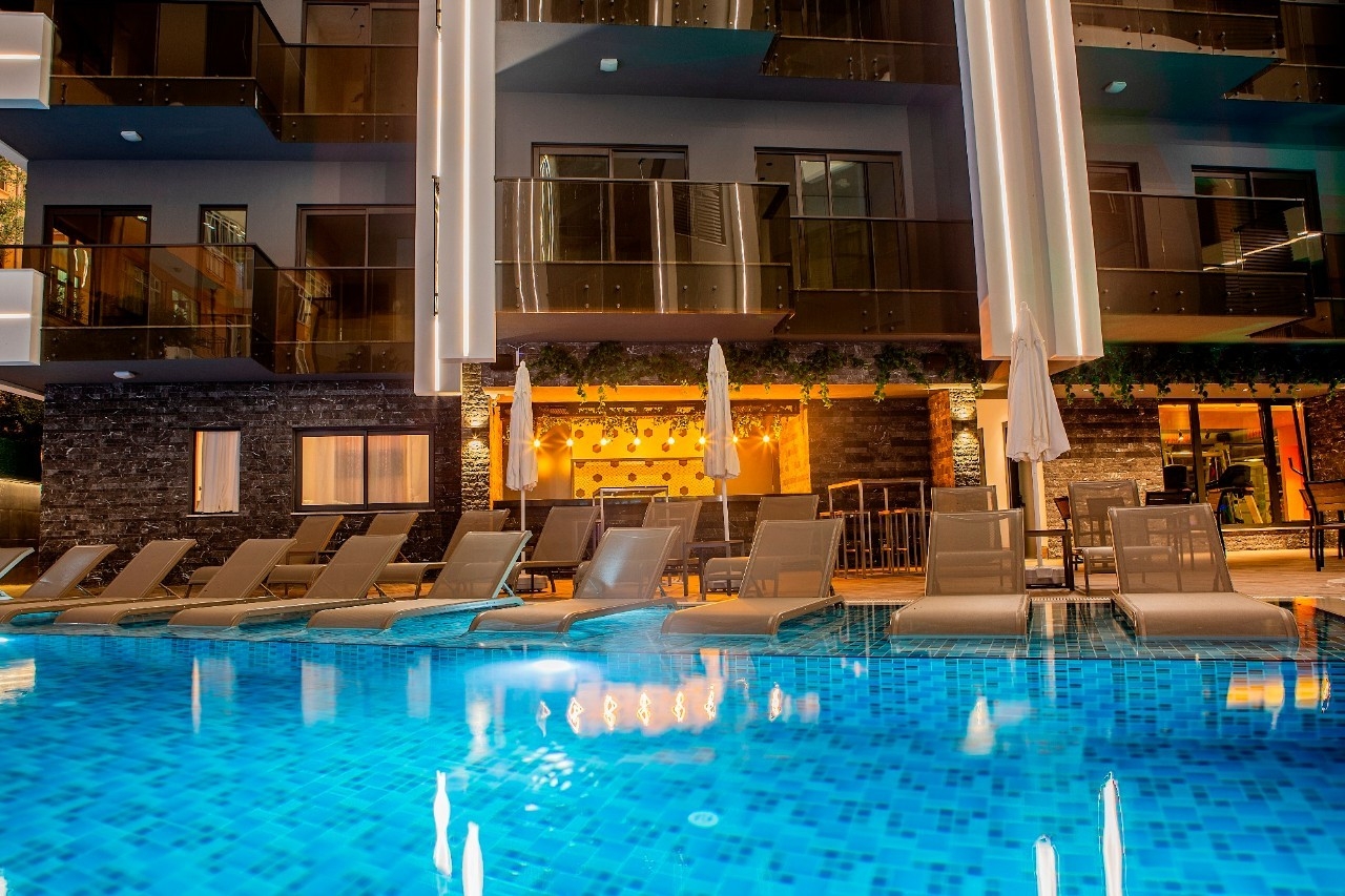 Luxurious apartment in Alanya 350m away from the beach