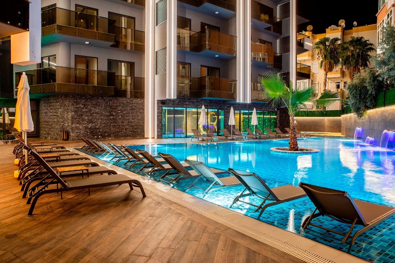 Luxurious apartment in Alanya 350m away from the beach
