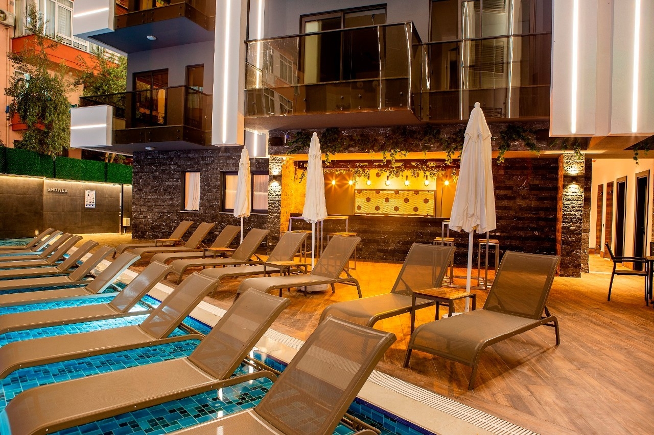 Luxurious apartment in Alanya 350m away from the beach