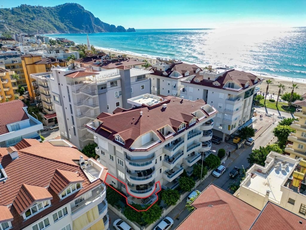 Wonderfully furnished apartment 50m away from the beach in Alanya
