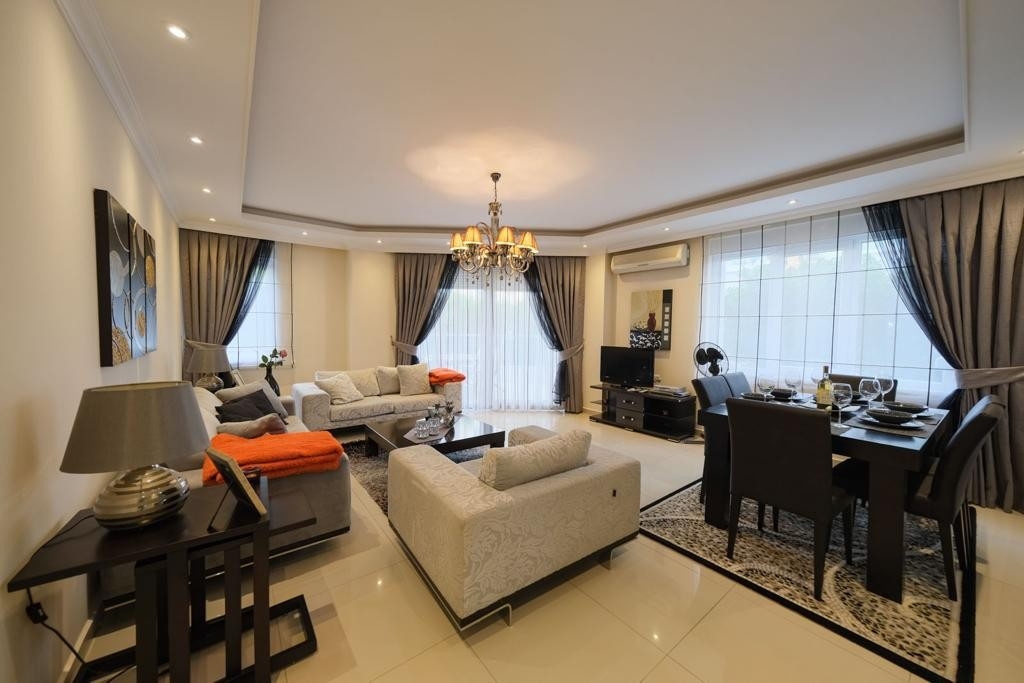 Wonderfully furnished apartment 50m away from the beach in Alanya