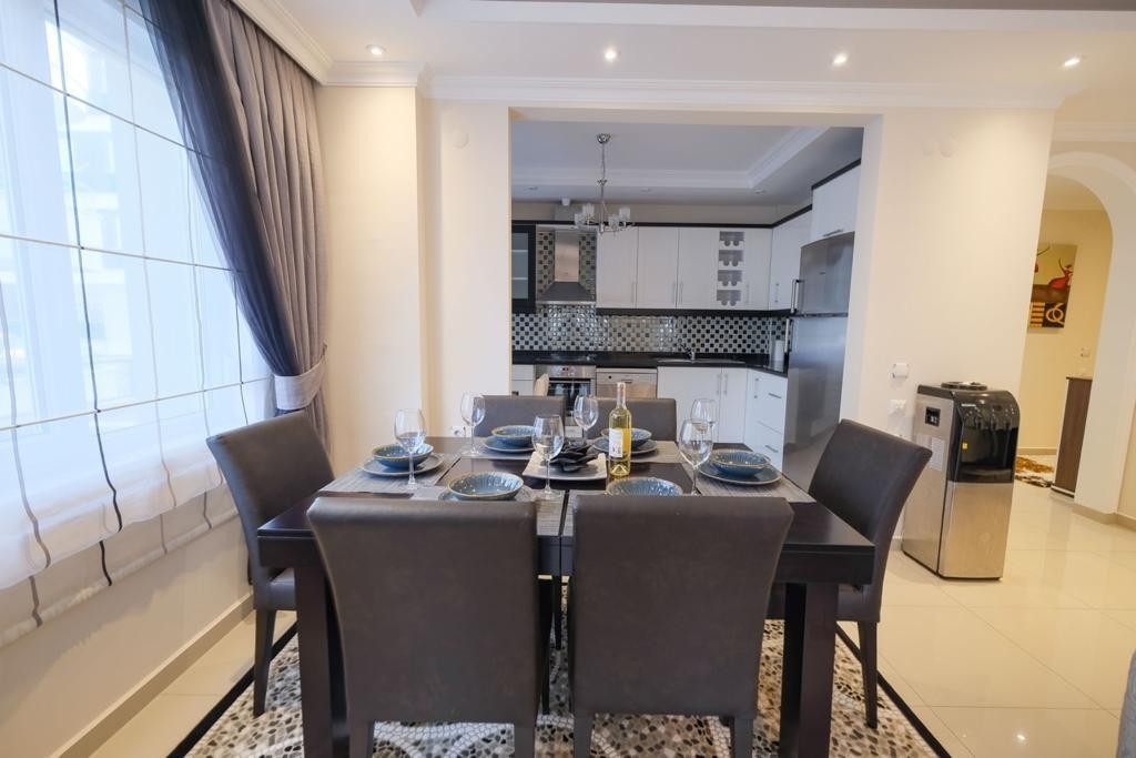 Wonderfully furnished apartment 50m away from the beach in Alanya