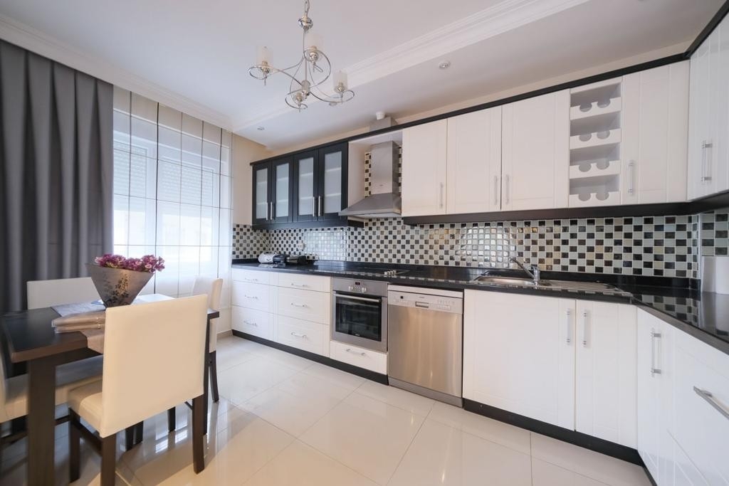 Wonderfully furnished apartment 50m away from the beach in Alanya