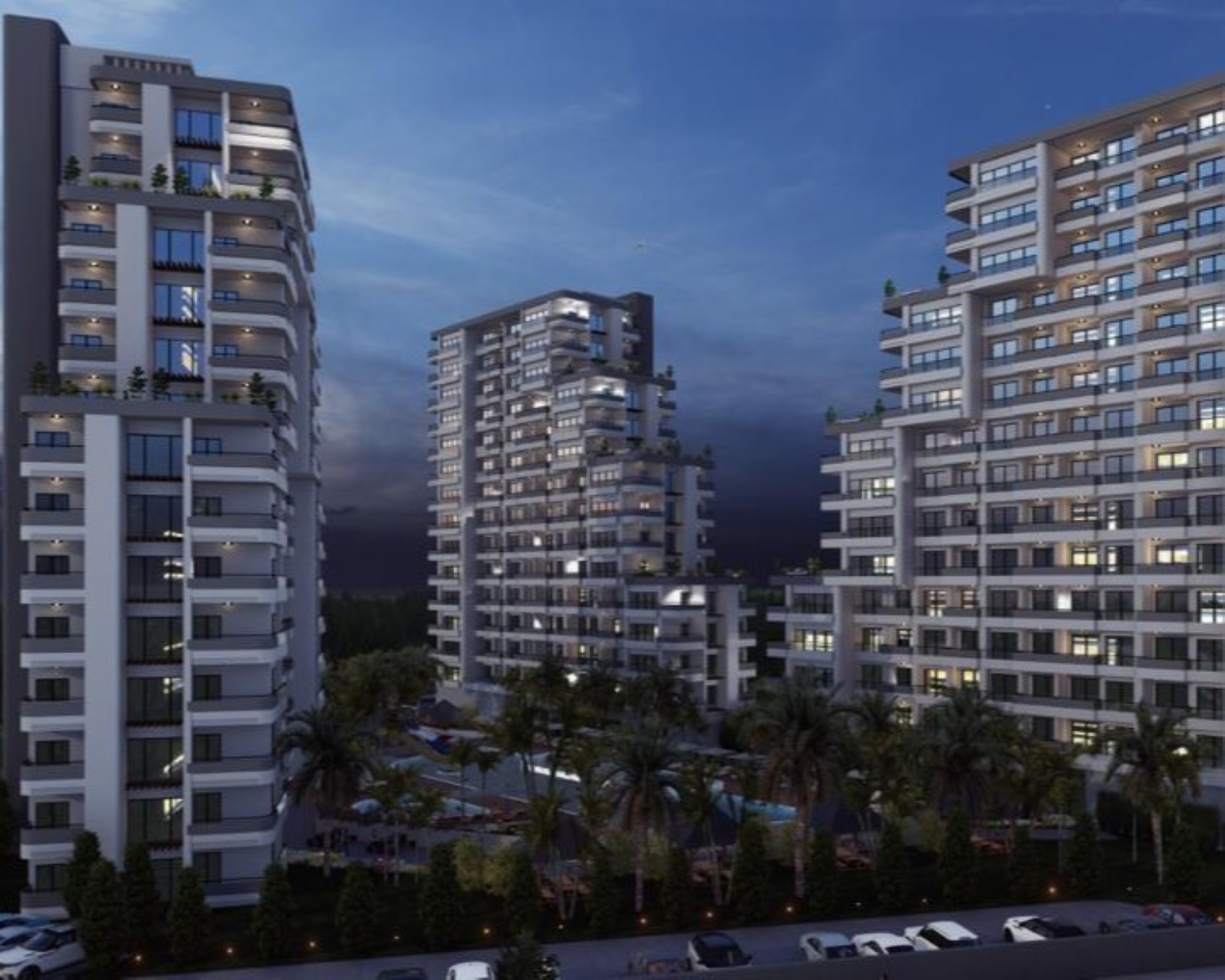 Stunning 1+1 Apartment with Sea and Mountain Views in Mersin Tece