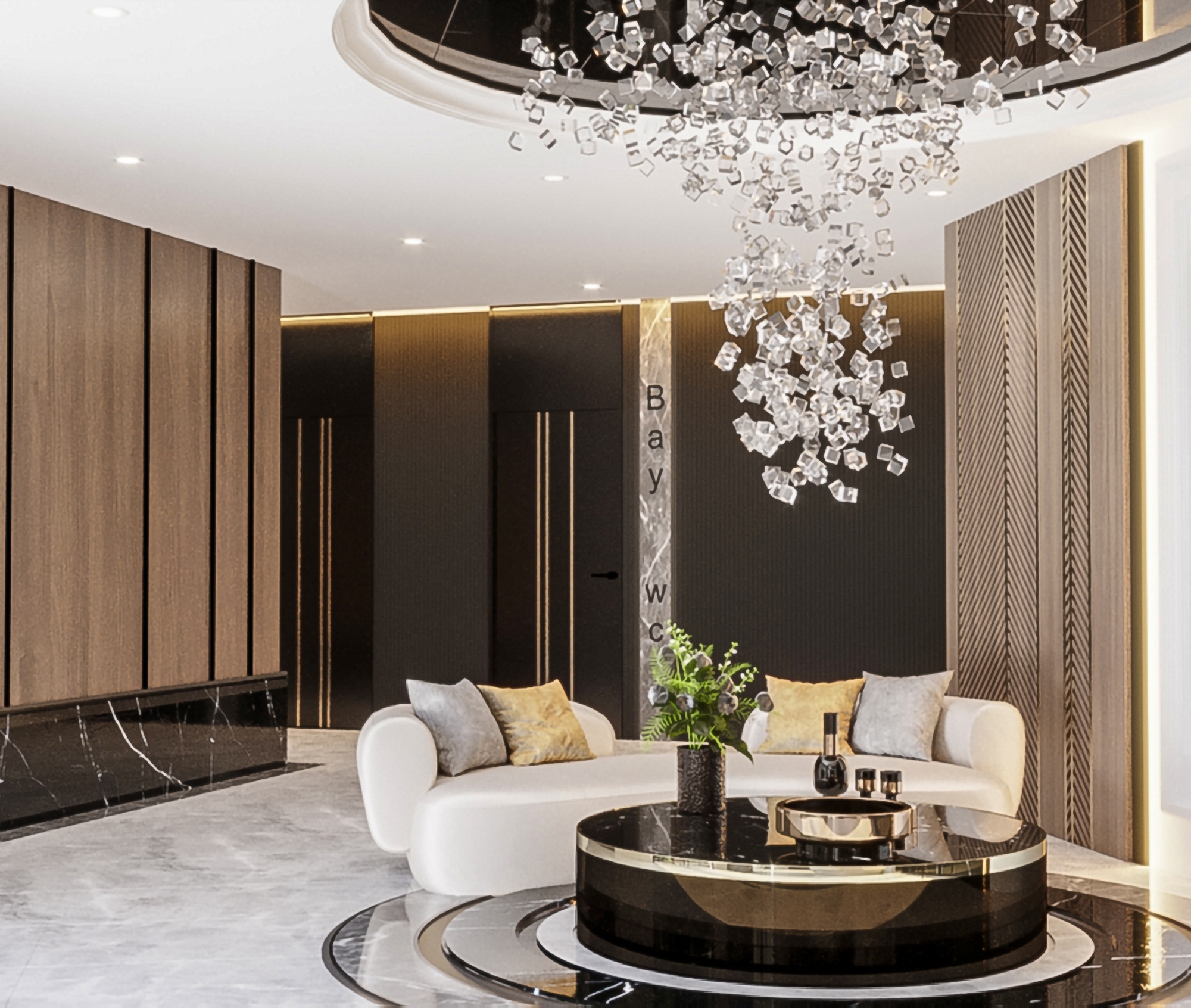 Luxuriöses 1+1 Apartment mit Bergblick in Avsallar, Alanya