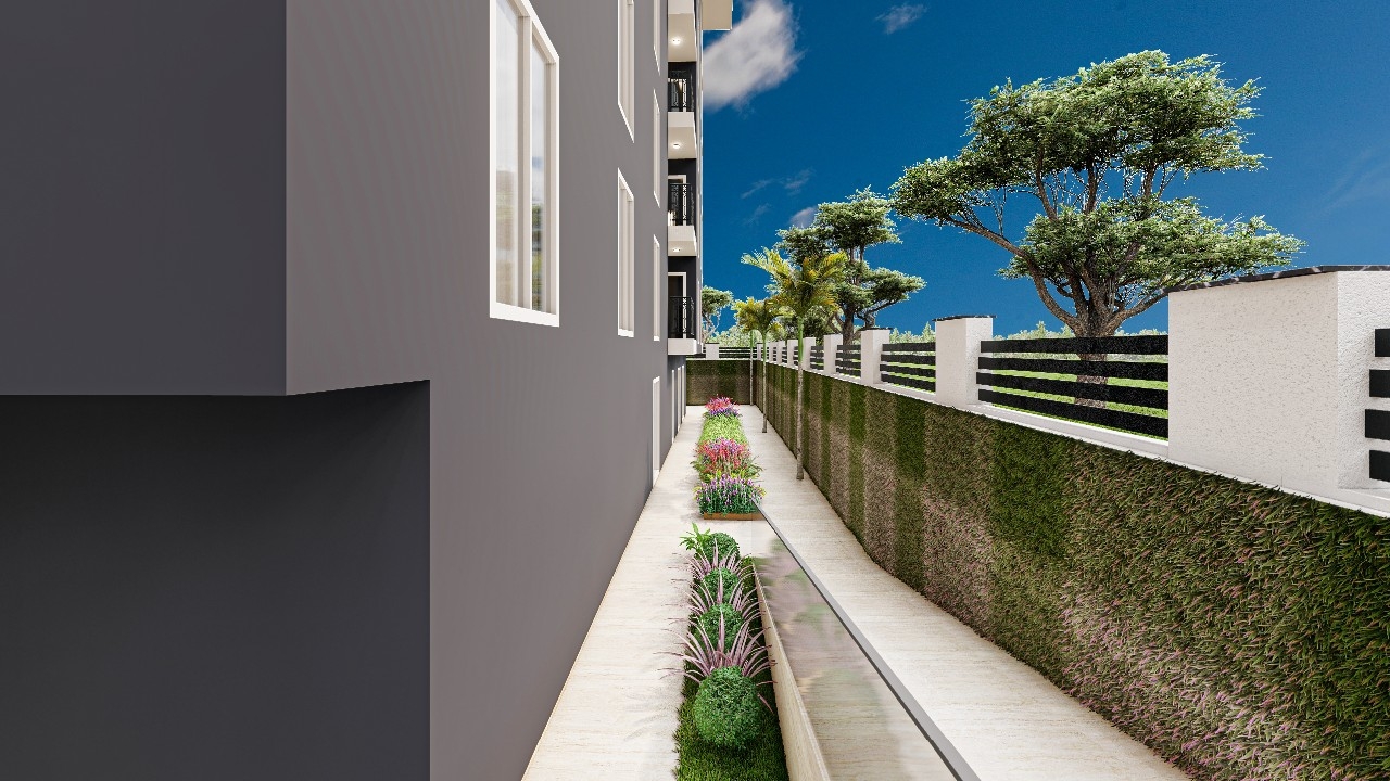 1+1 Apartment with Castle and Mountain Views, Alanya - Mahmutlar