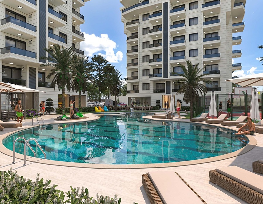 Uniquely new project in Alanya