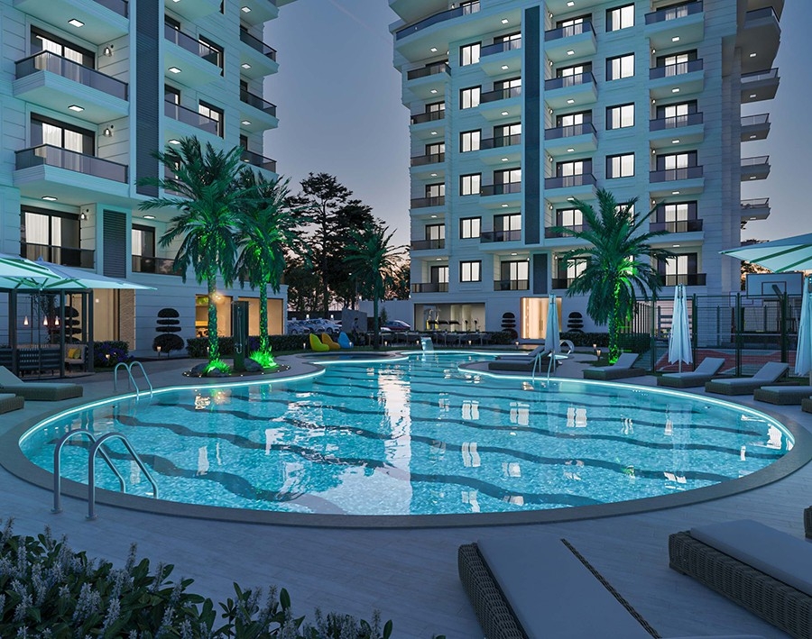 Uniquely new project in Alanya
