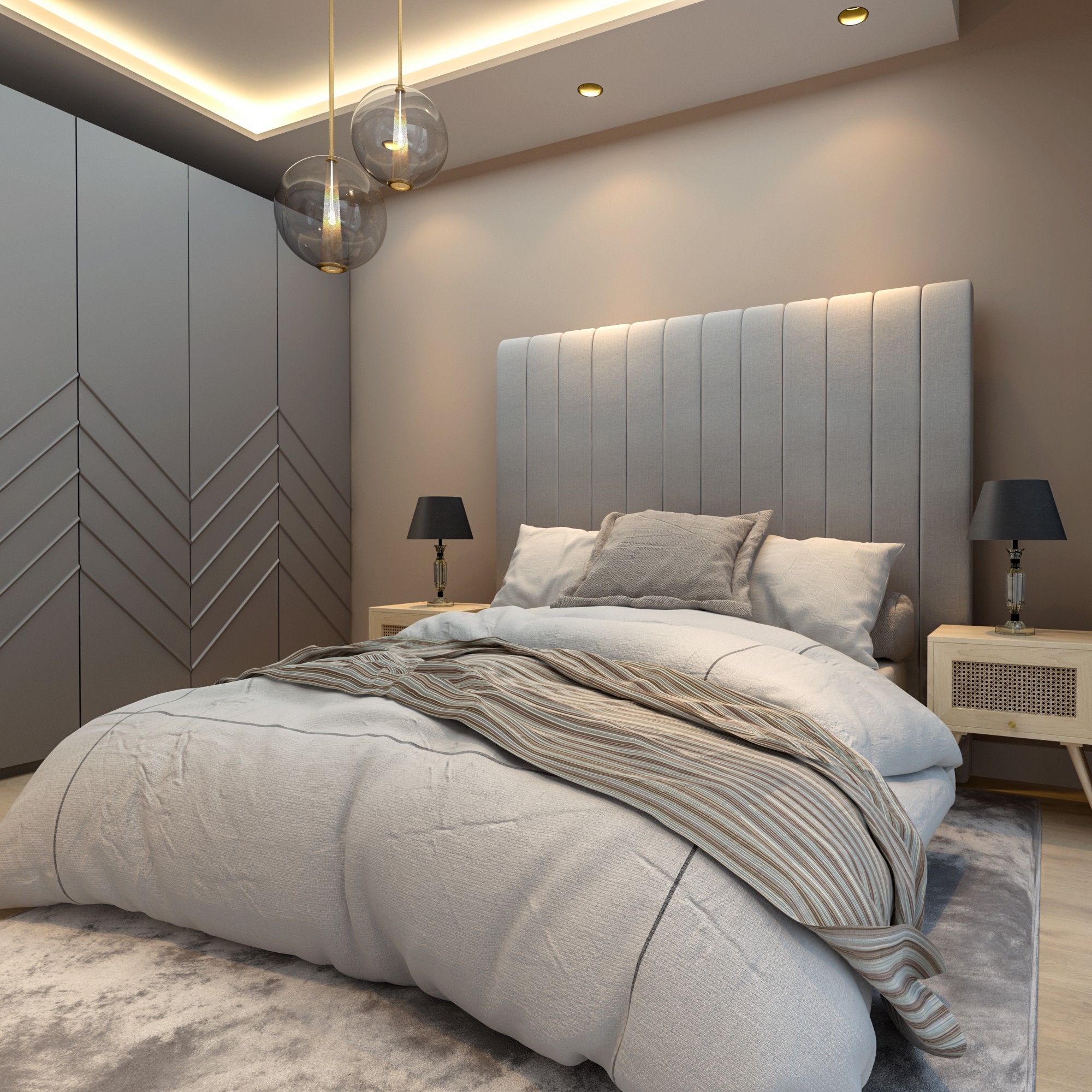 Luxury 1+1 Apartment with Sea and Mountain Views, Mersin-Tömük