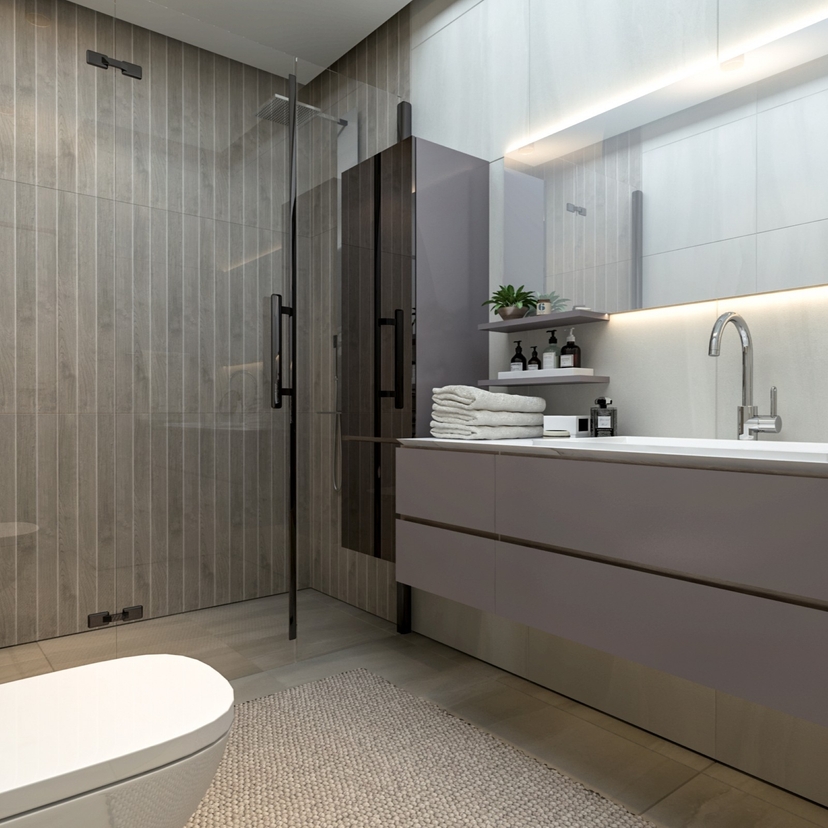 Luxury 1+1 Apartment with Sea and Mountain Views, Mersin-Tömük