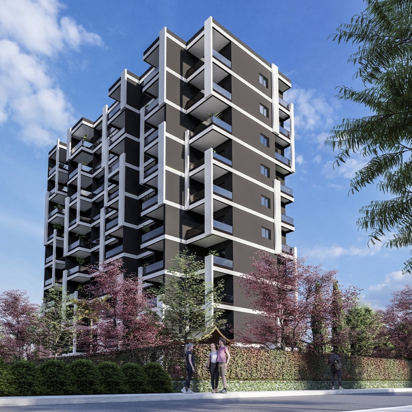 Luxury 1+1 Apartment with Mountain View in Arpaçbahşiş, Mersin