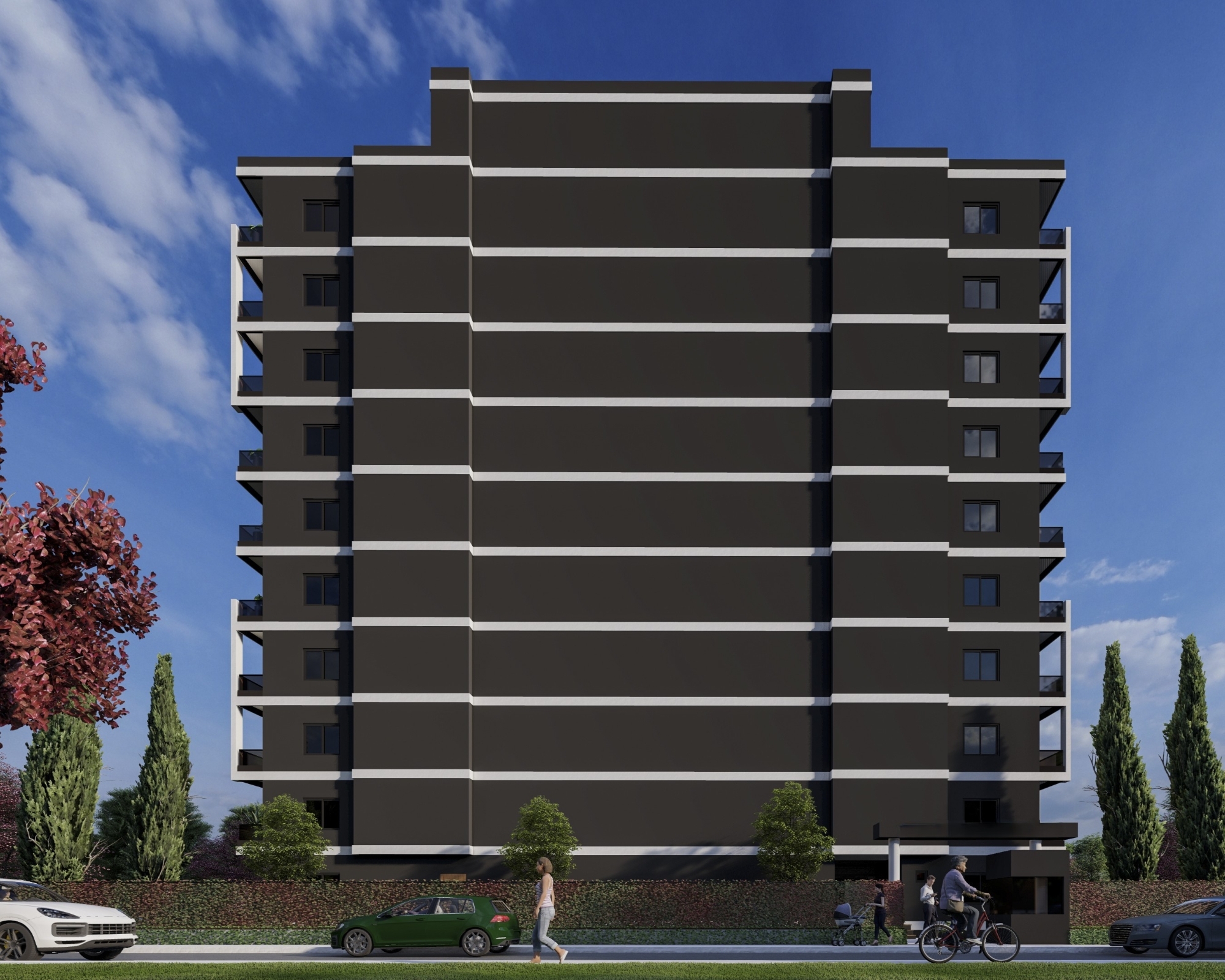 Luxury 1+1 Apartment with Mountain View in Arpaçbahşiş, Mersin