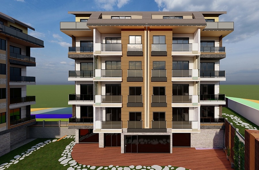 Stylish new complex ideally situated in Alanya