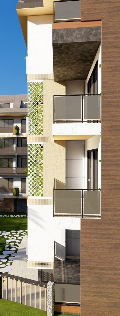 Stylish new complex ideally situated in Alanya