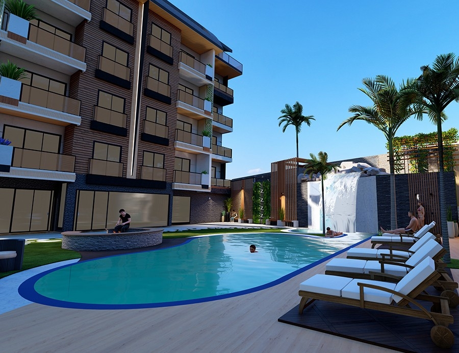 Stylish new complex ideally situated in Alanya