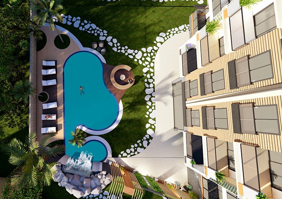 Stylish new complex ideally situated in Alanya