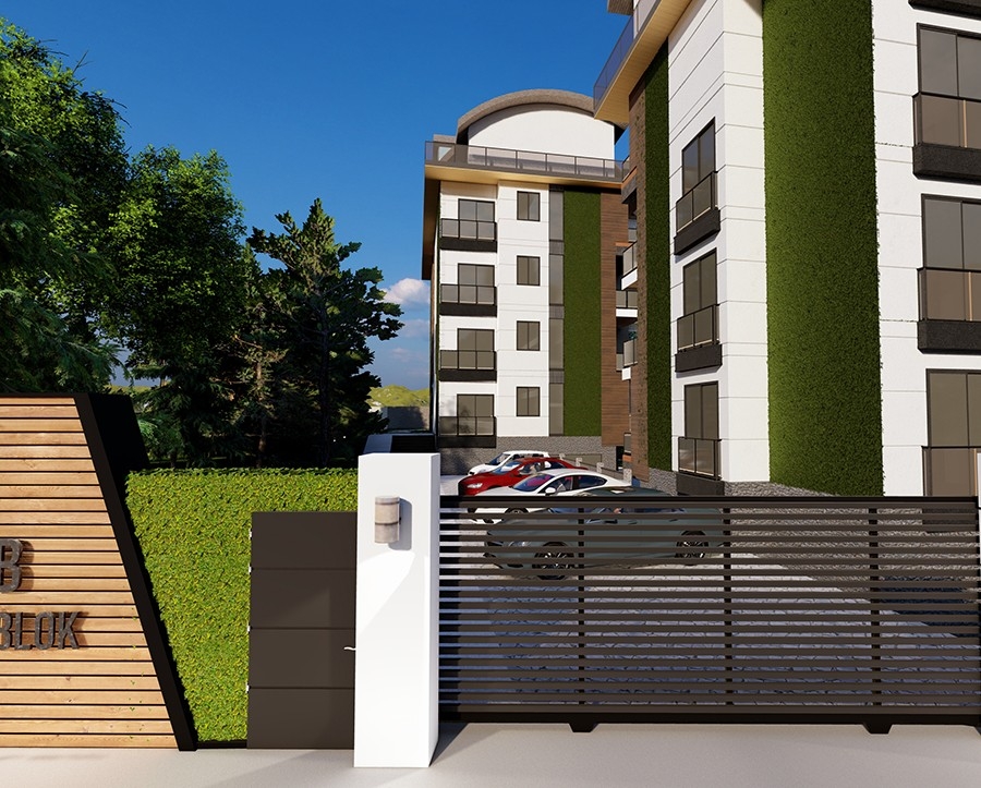 Stylish new complex ideally situated in Alanya