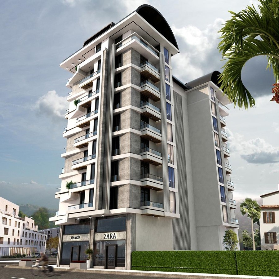 Gorgeously structured apartment in Alanya