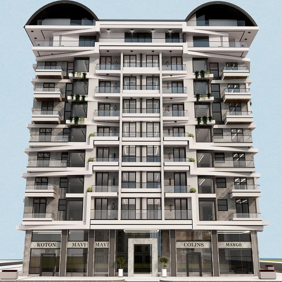 Gorgeously structured apartment in Alanya