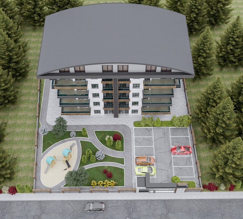 An extraordinary new project for sale in Alanya