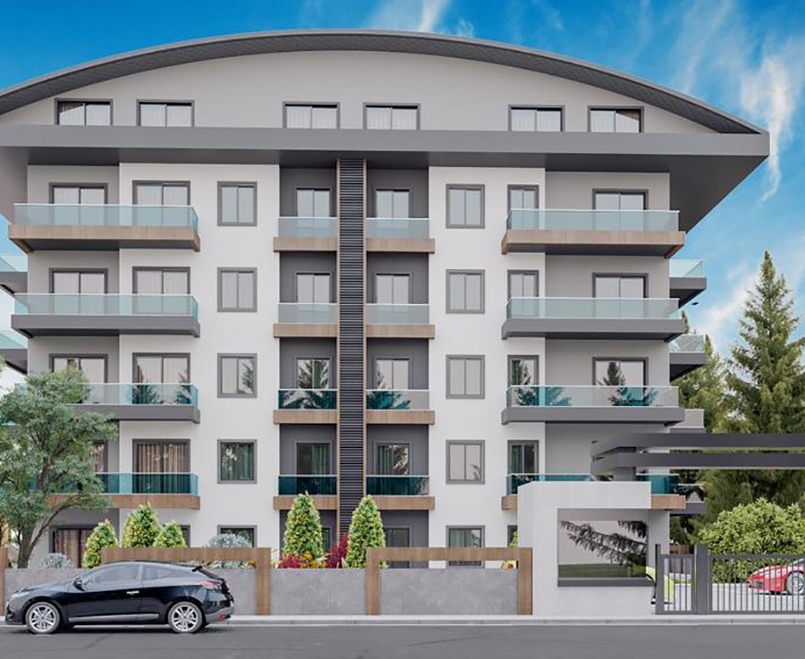 An extraordinary new project for sale in Alanya