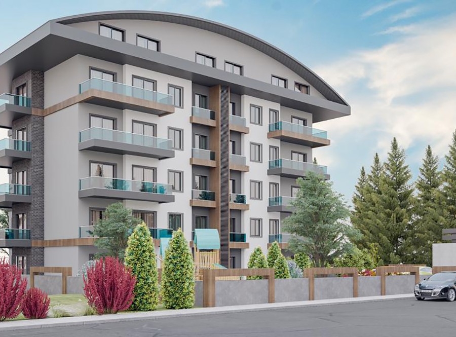 An extraordinary new project for sale in Alanya