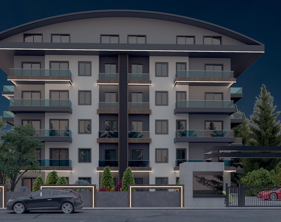 An extraordinary new project for sale in Alanya