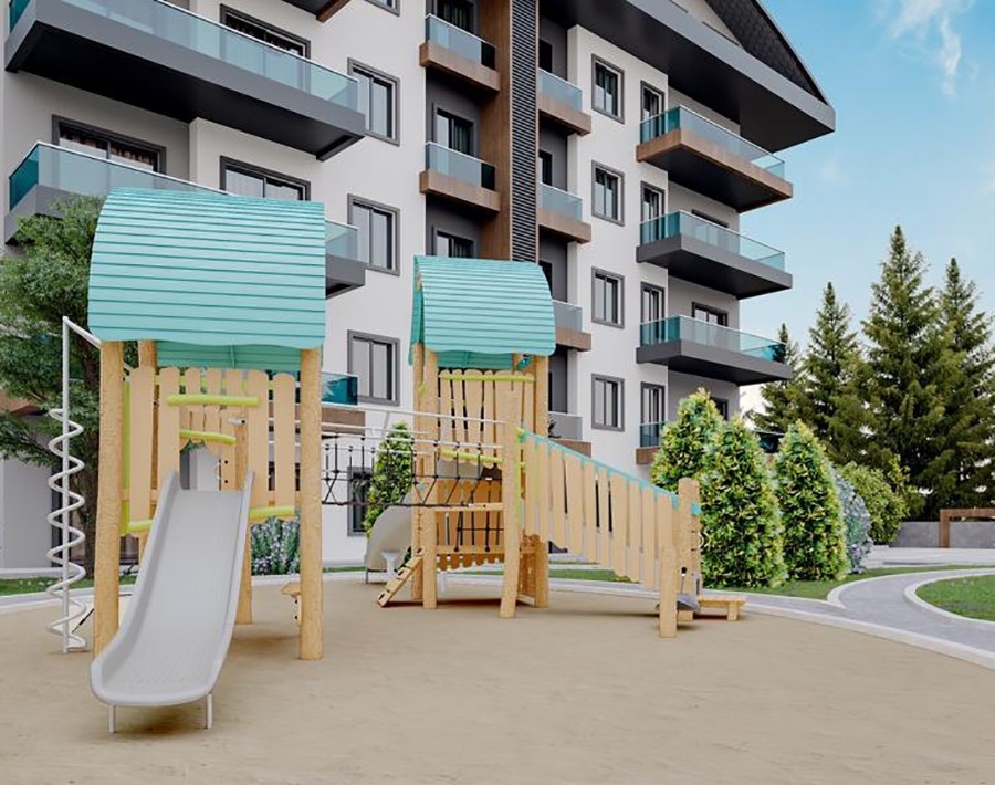 An extraordinary new project for sale in Alanya