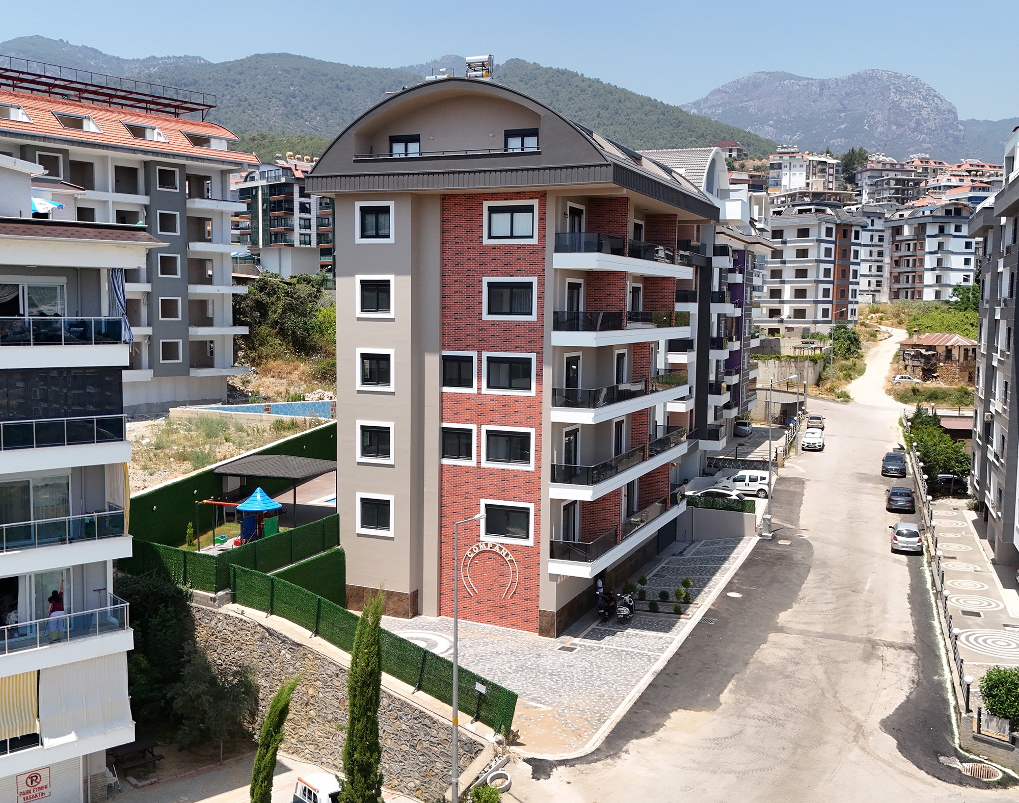 Modern 1+1 Apartment with Mountain View, Alanya - Oba