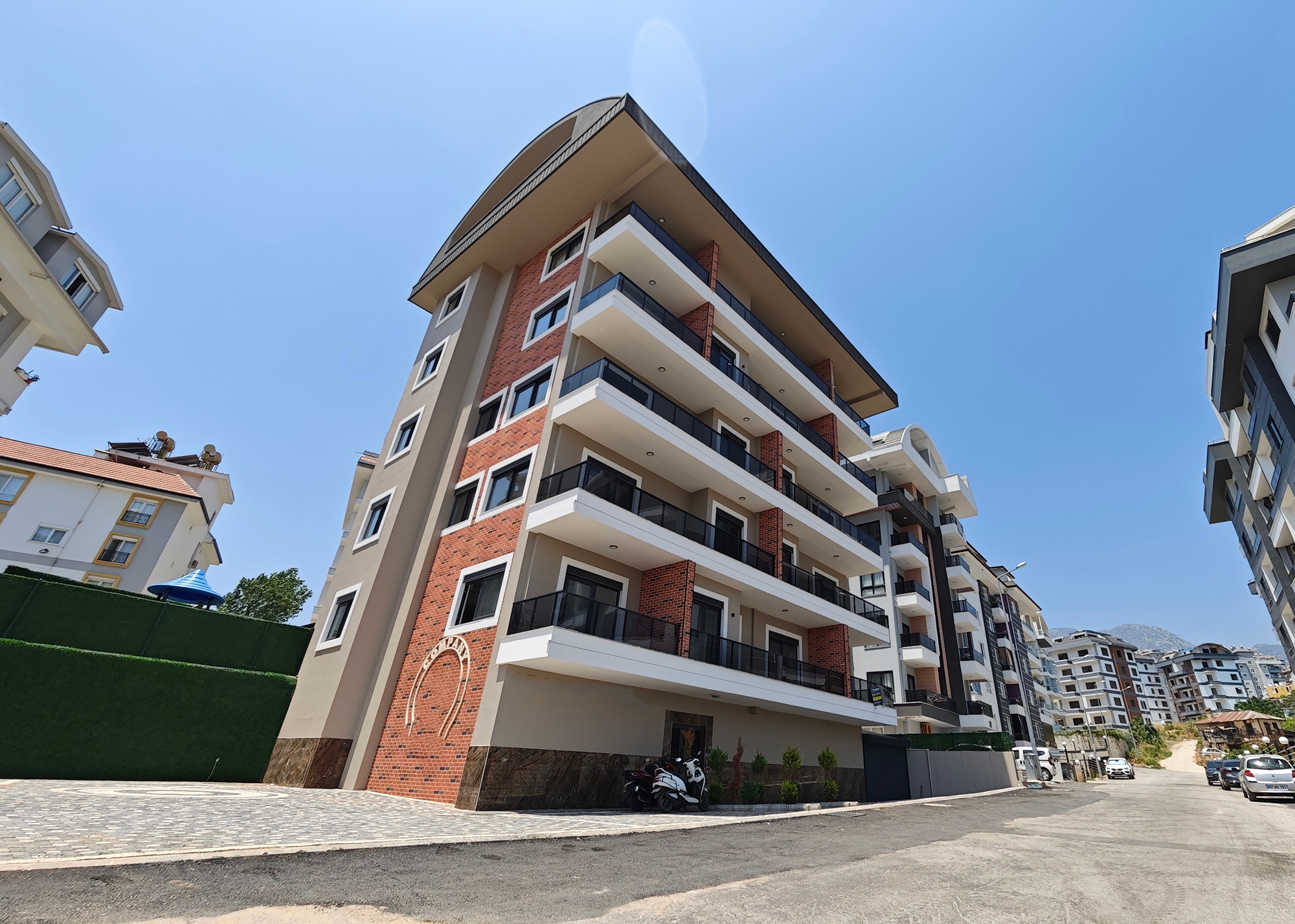 Modern 1+1 Apartment with Mountain View, Alanya - Oba