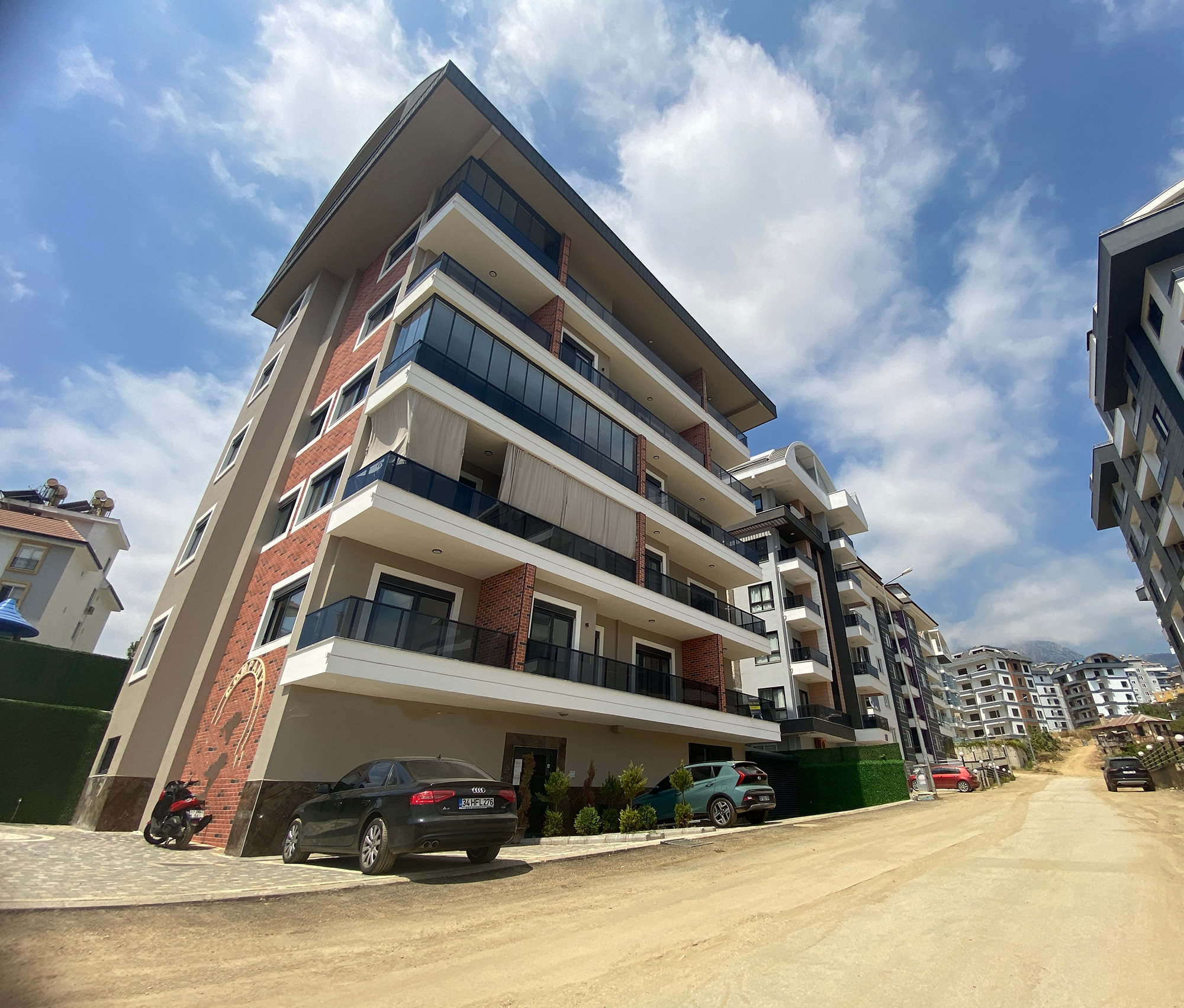 Modern 1+1 Apartment with Mountain View, Alanya - Oba